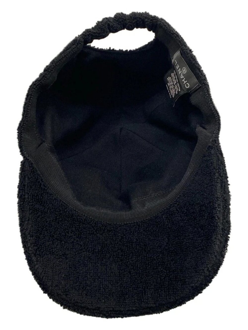 CHANEL - Black Cotton Hat - Picture 4 of 7